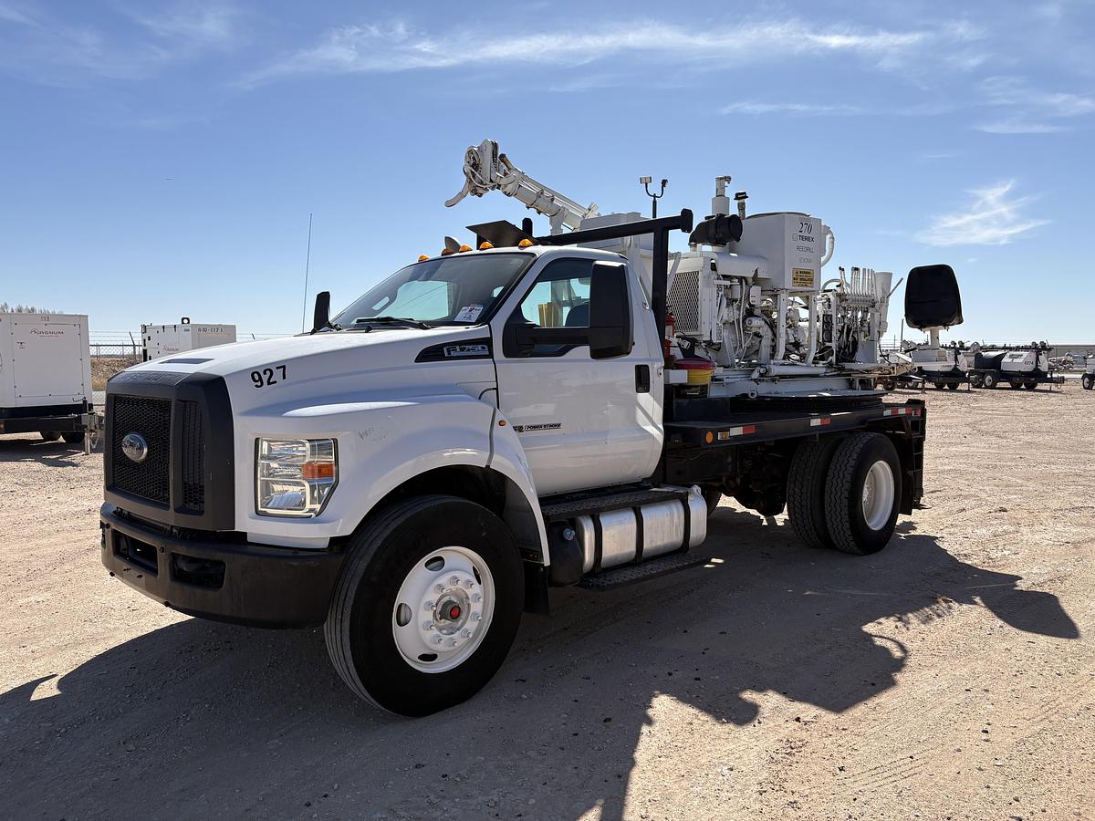 Used 2016 FORD F-750 SUPER DUTY S/A TEXOMA 270 AUGER TRUCK