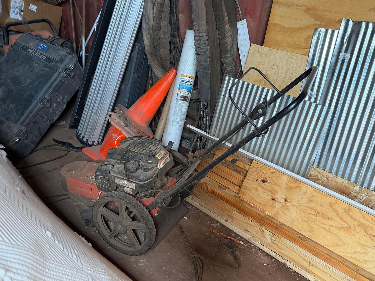 Used 20' SEA CONTAINER WITH CONTENTS