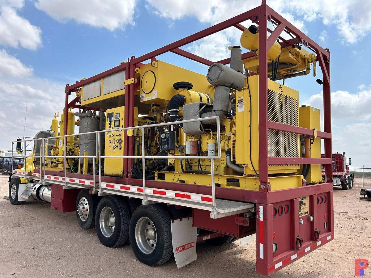 Used 2013 NITROGEN GENERATION UNIT MTD. ON 2013 KENWORTH T800 TRI AXLE TRUCK *(PKG LOTS-95 THRU 96)*
