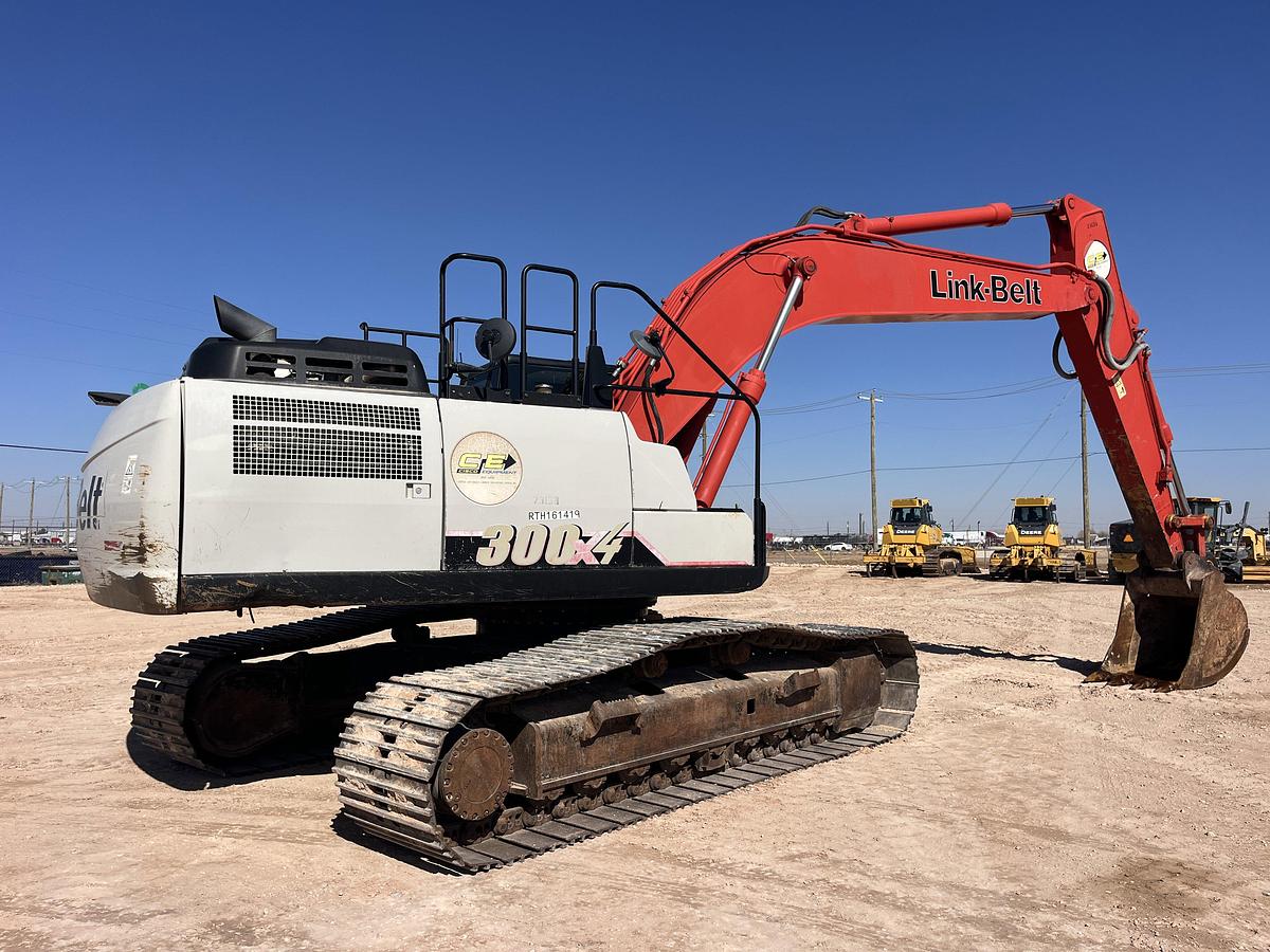 Used 2018 LINK-BELT 300X4 EXCAVATOR
