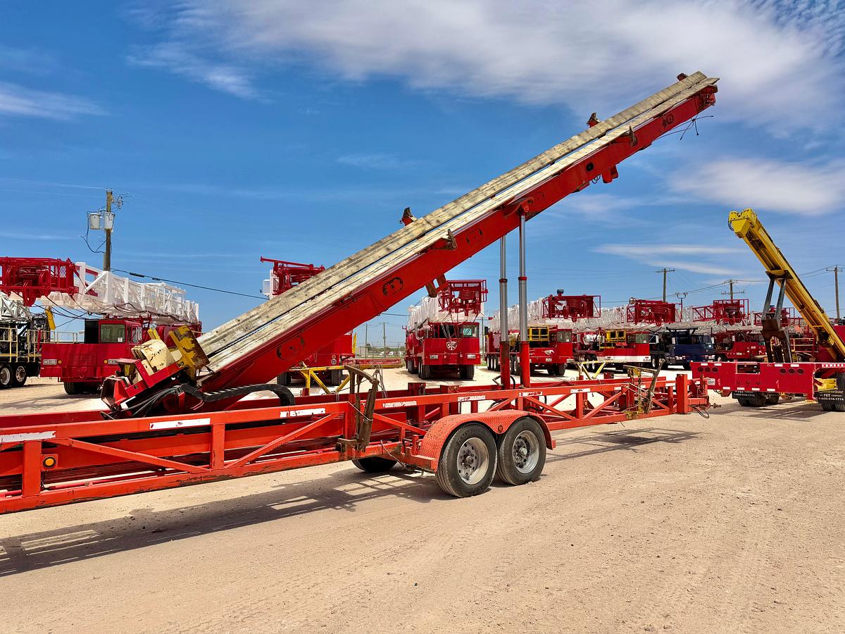 Used 40’ T/A GOOSENECK PIPE HANDLER TRAILER