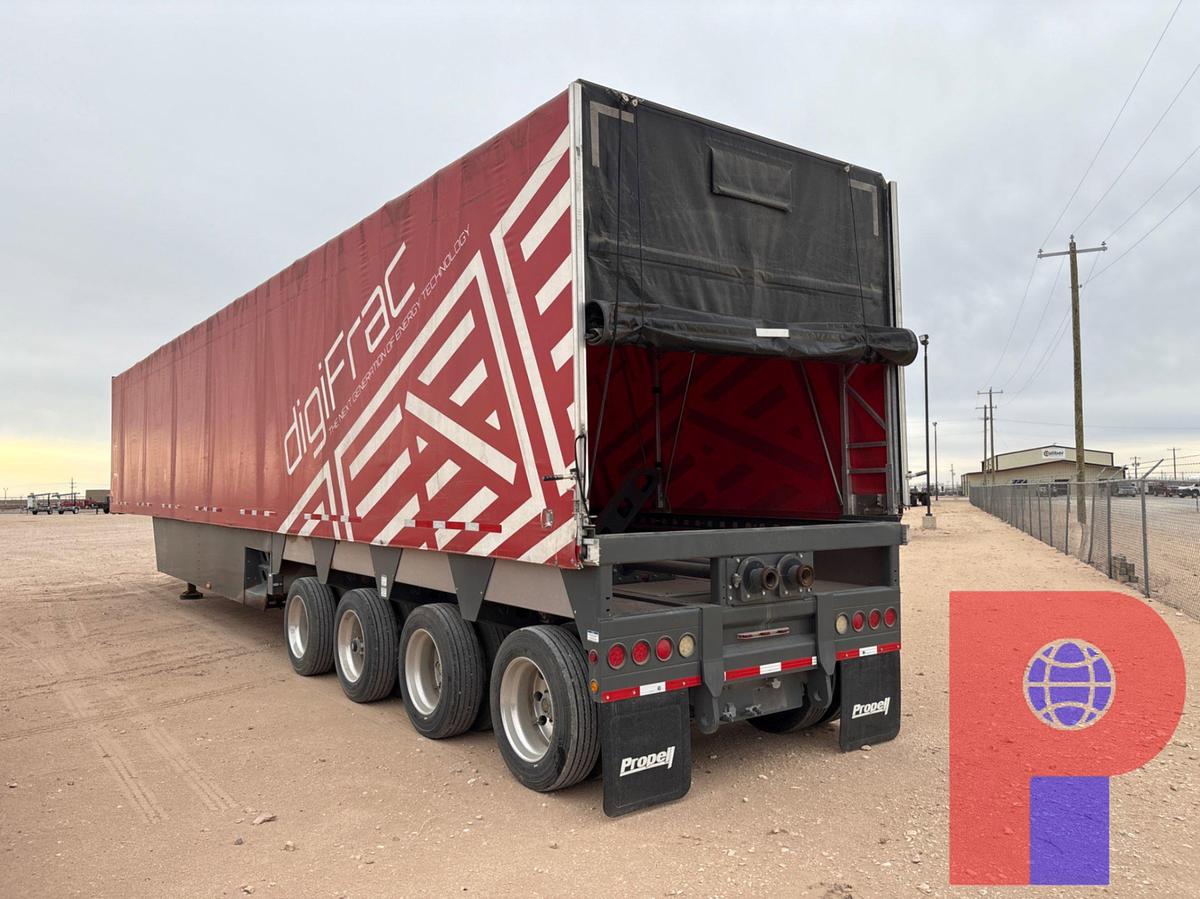 Used 2020 TRYCORP 53’ X 9’ 4-AXLE DIGIFRAC TRAILER