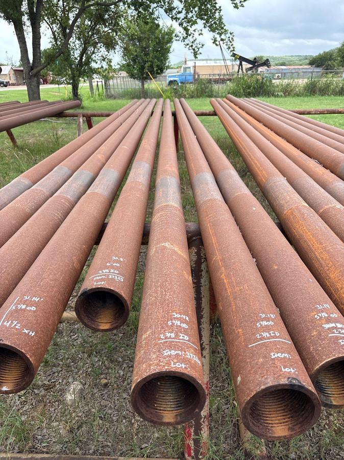 Used 5-7/8”OD x 2-3/8”ID x 30.42’L 4-1/2XH SLICK DRILL COLLAR