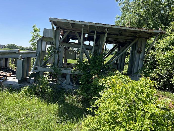 Used 14'L X 8'T X 16'W SUB STRUCTURE W/ 26' ATTACHED RAMP