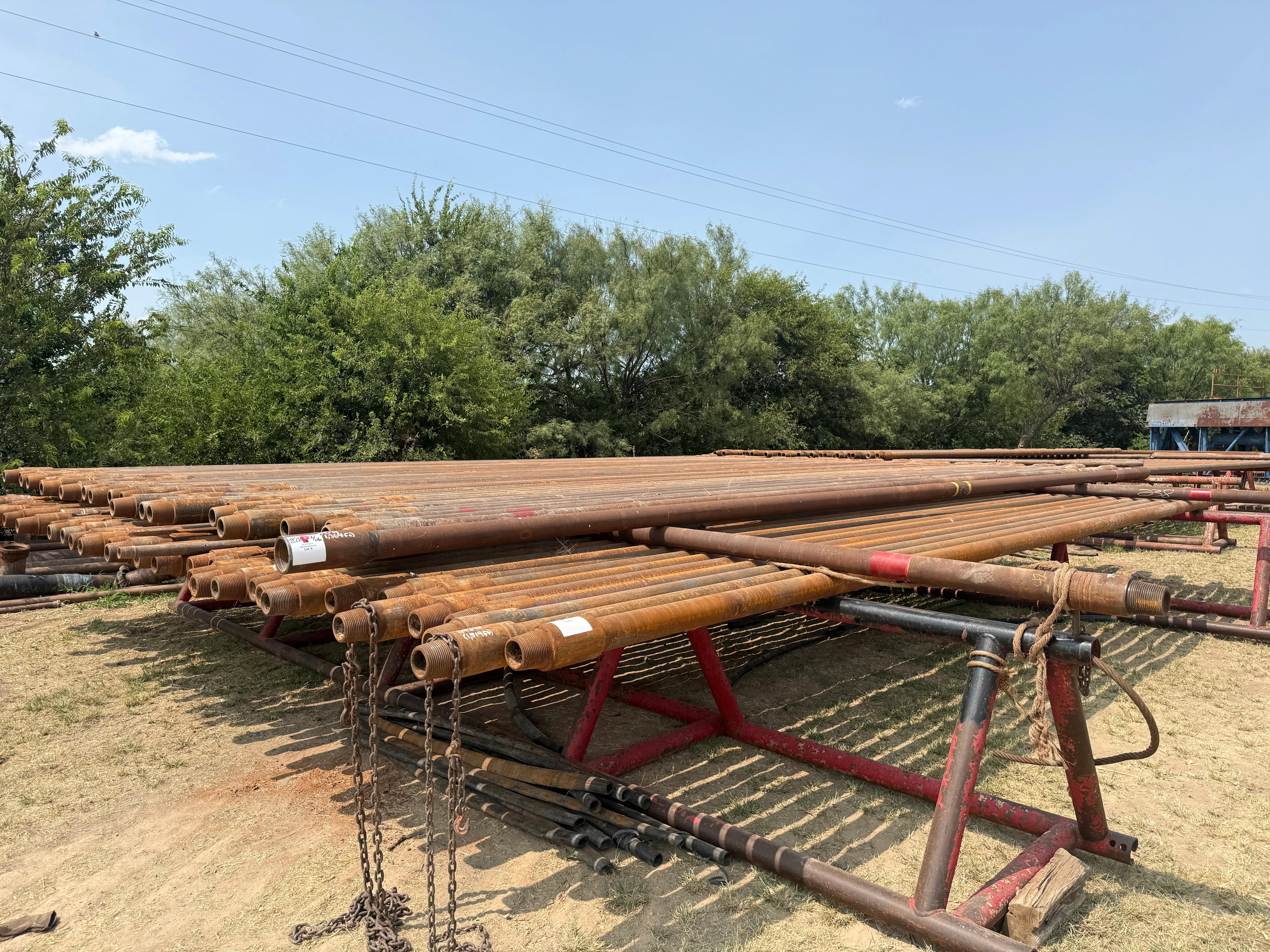 Used (1,519 FT X $) (49-JTS) 4-1/2” x 4-1/2” REG DRILL PIPE