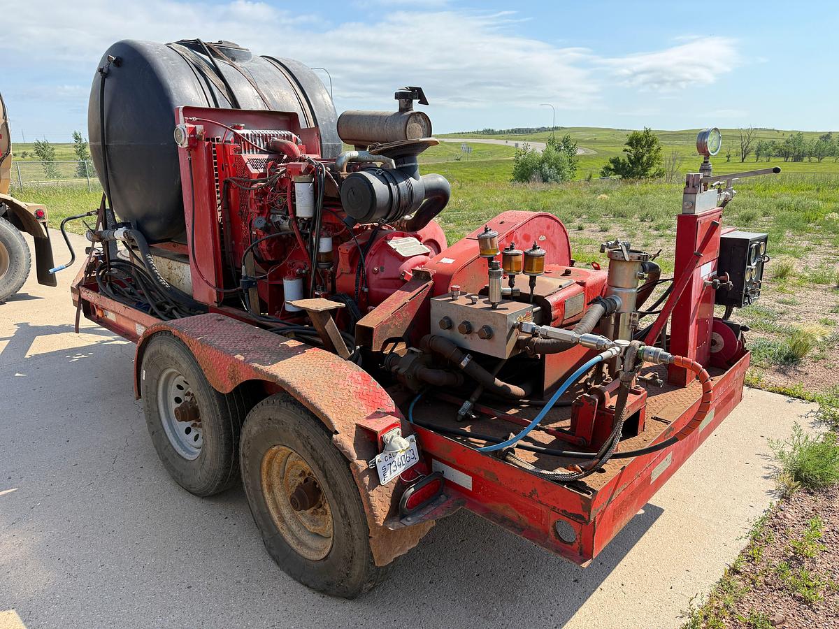 Used 10K WP TORQUE & TEST UNIT MTD ON T/A BP TRAILER
