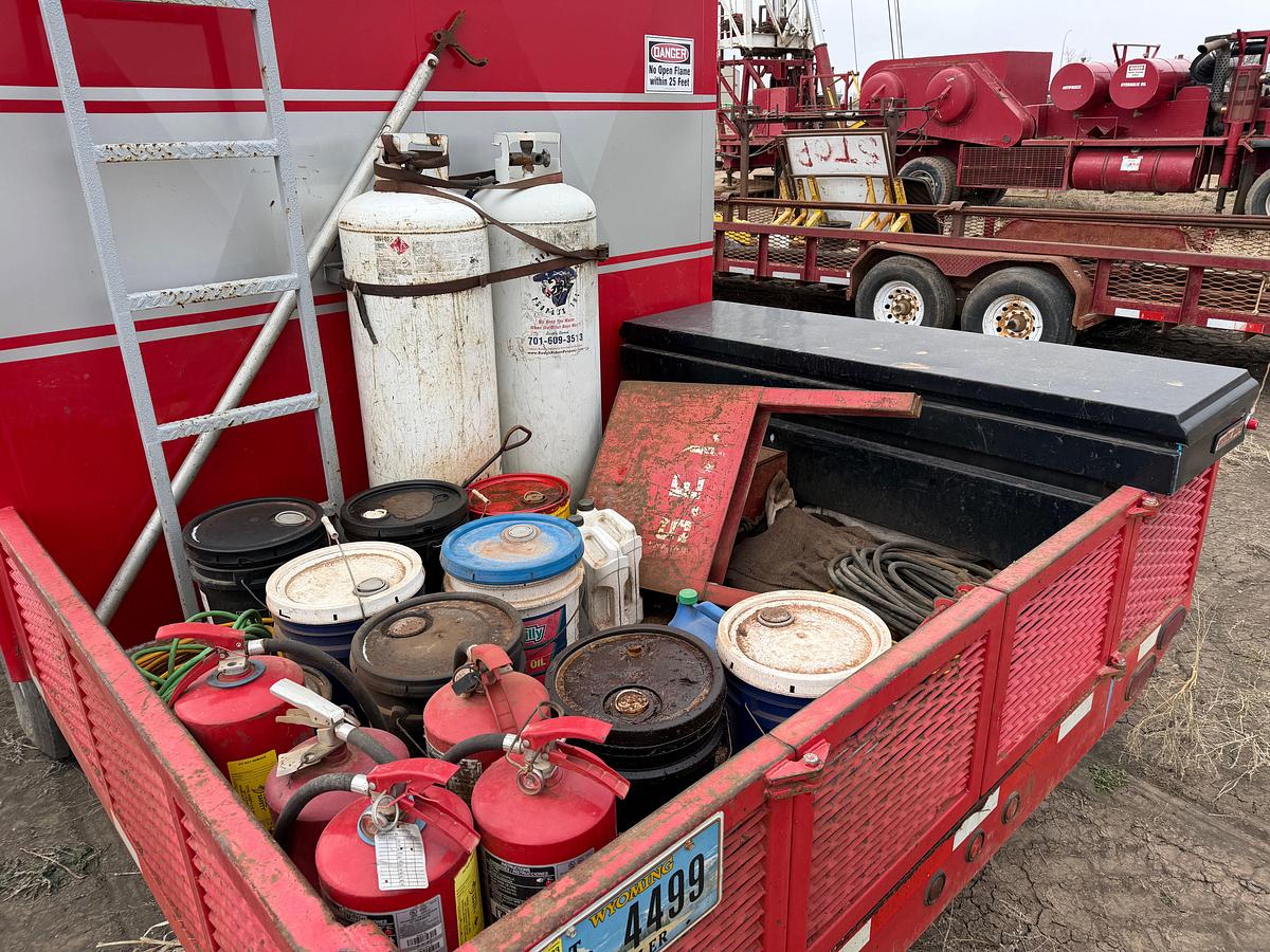 Used 2018 CHAOS METAL WORX 24' GN DOG HOUSE / TOOL TRAILER