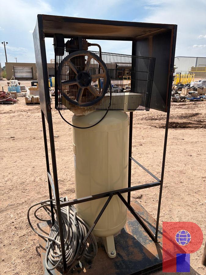 Used INGERSOLL RAND MODEL: SS5 AIR COMPRESSOR W/ 60GAL TANK