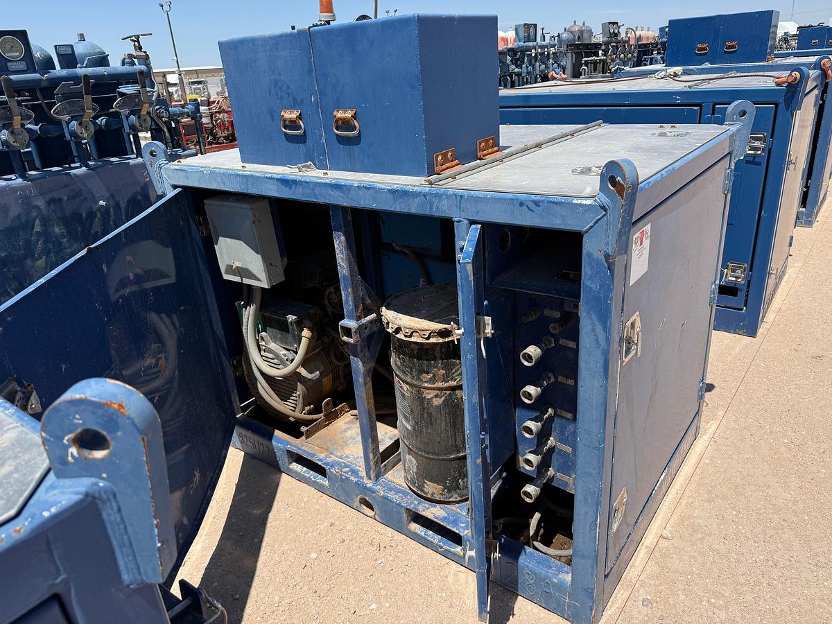 Used SELF CONTAINED 20K WP GREASE INJECTION UNIT COMBO P/B 8.4-KW ISUZU DIESEL GENERATOR