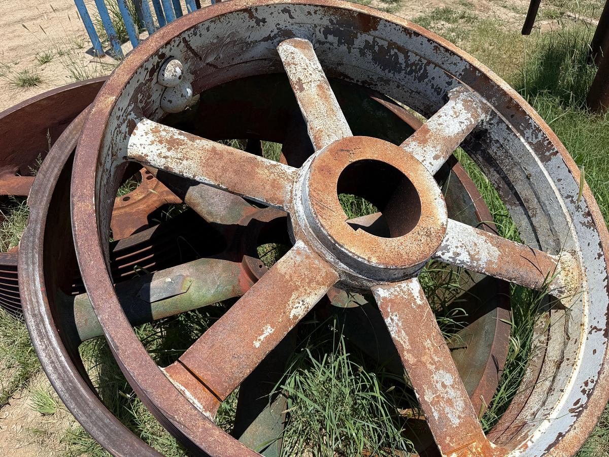 Used (3) ASSORTED BULL WHEELS F/ MUD PUMPS (See Description)