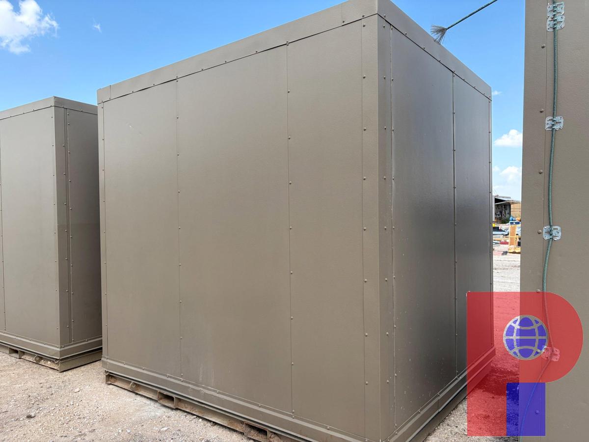 Used 10’L X 8’4”W X 9’8”H CHEM SHED