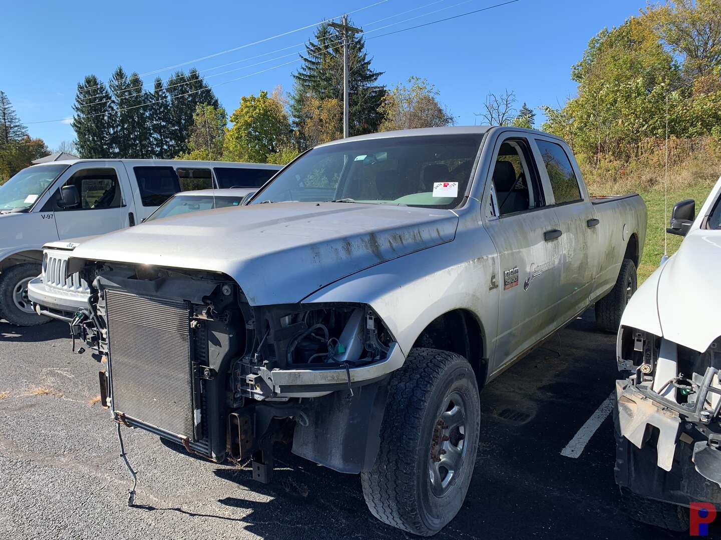 Used 2012 RAM 2500 CREW CAB 4X4 PICKUP (INOP)