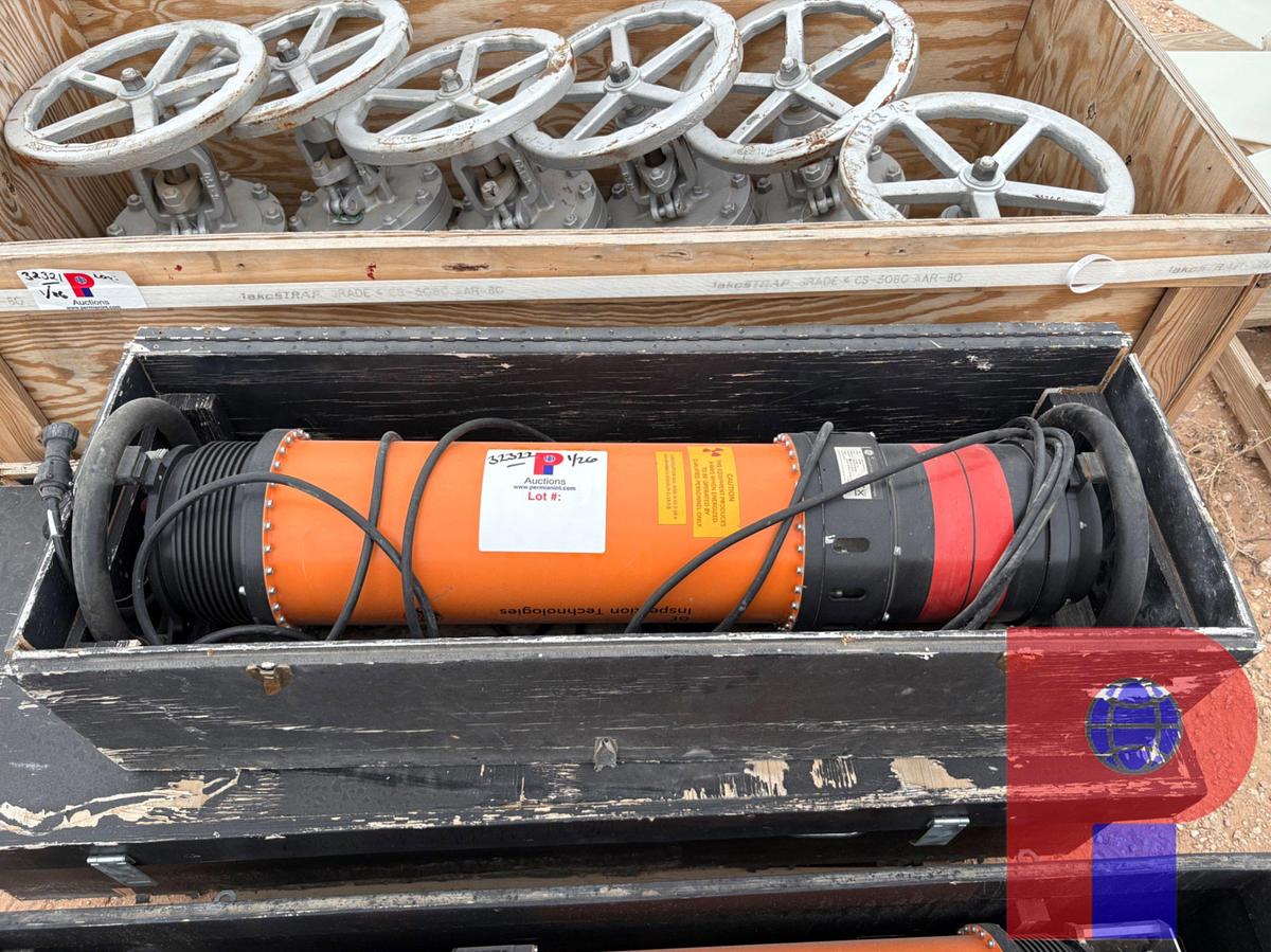 Used (2) GE SENSING & INSPECTION TECHNOLOGIES ERESCO 52MF4 PORTABLE X-RAY UNITS, PANORAMIC TUBE HEADS