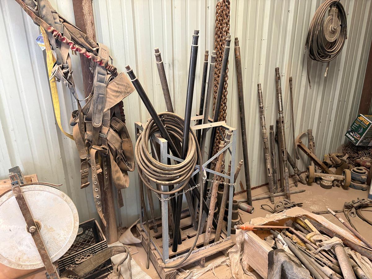 Used Large lot of assorted wireline/slickline tools