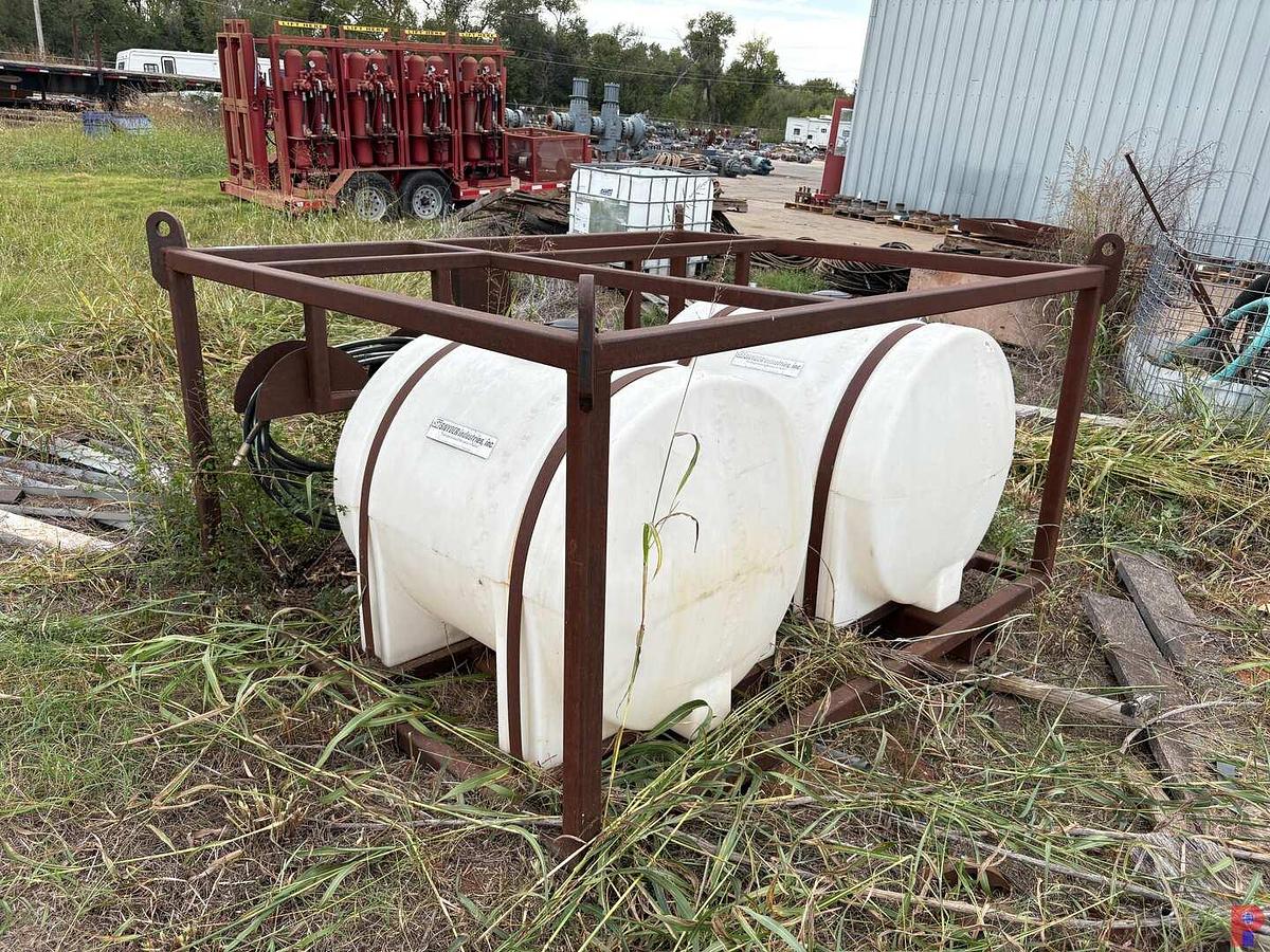 Used 8’ X 80” X 4’ PRESSURE WASH SKID