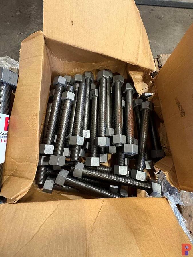 Used (2 BOXES) OF 1-1/2” STUD BOLTS