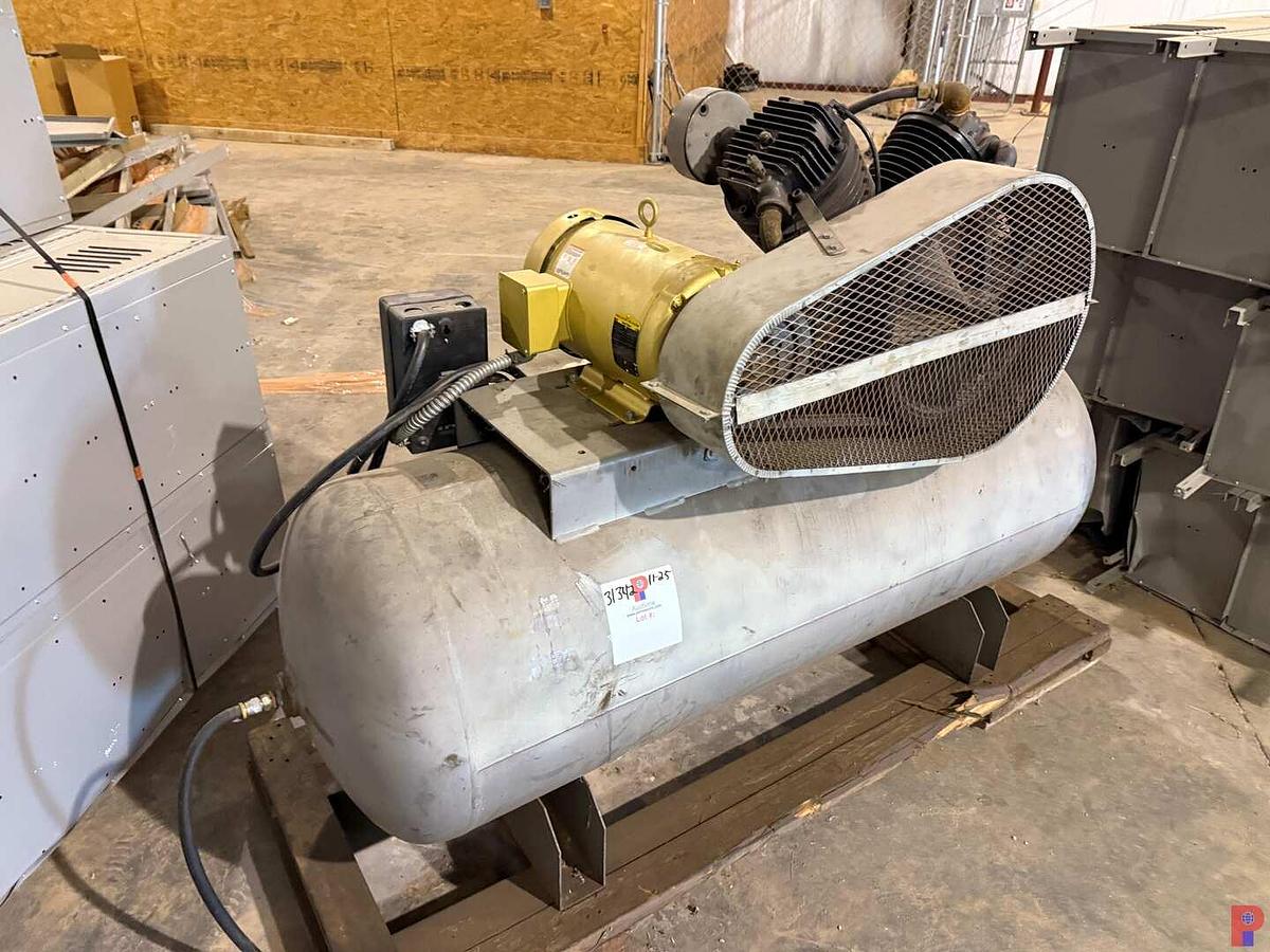Used INDUSTRIAL AIR MOD. IH9919946 120 GALLON 10 HP ELECTRIC POWERED AIR COMPRESSOR