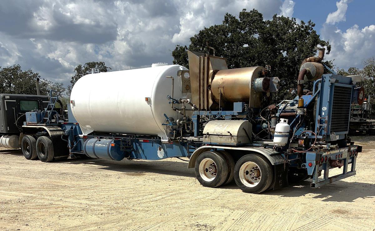 Used 2003 TES T/A DIESEL FIRED NITROGEN PUMP TRAILER
