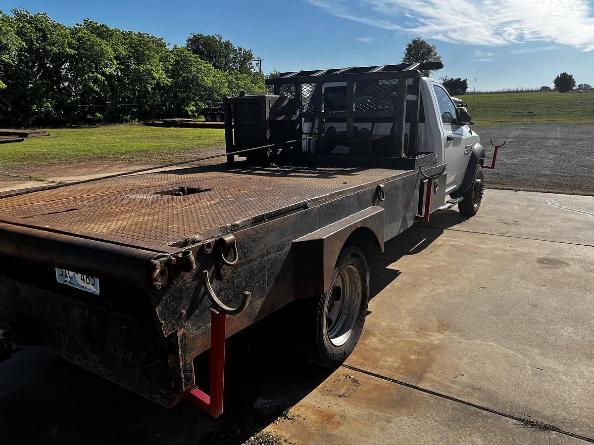 Used 2016 DODGE RAM 5500 SGL. CAB ROUSTABOUT TRUCK