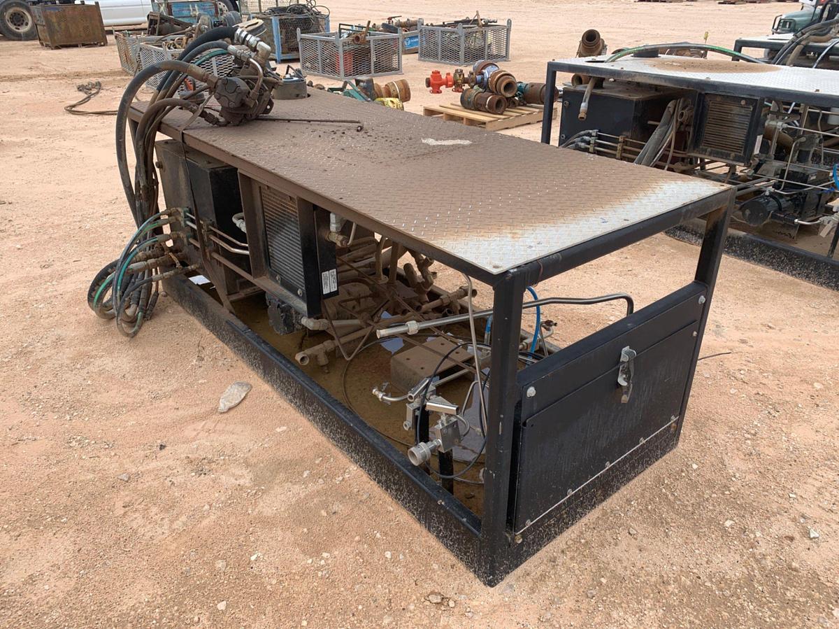 Used CHECO Skidded Grease Injection Unit