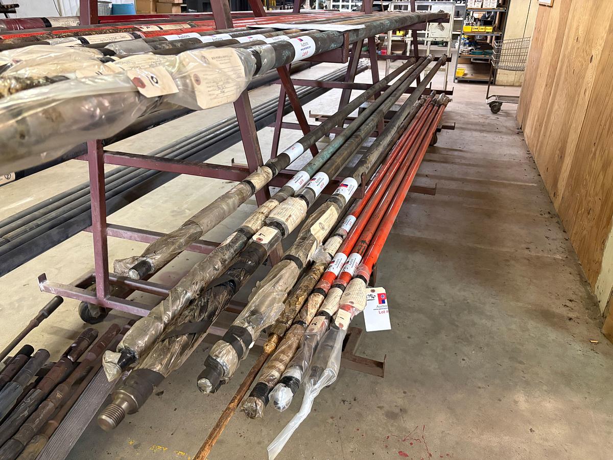 Used 2 x 1-1/4 x 7 x 2 x 2, 3’MTL PLGR, BZ CHR. barrel, ss trim rod
