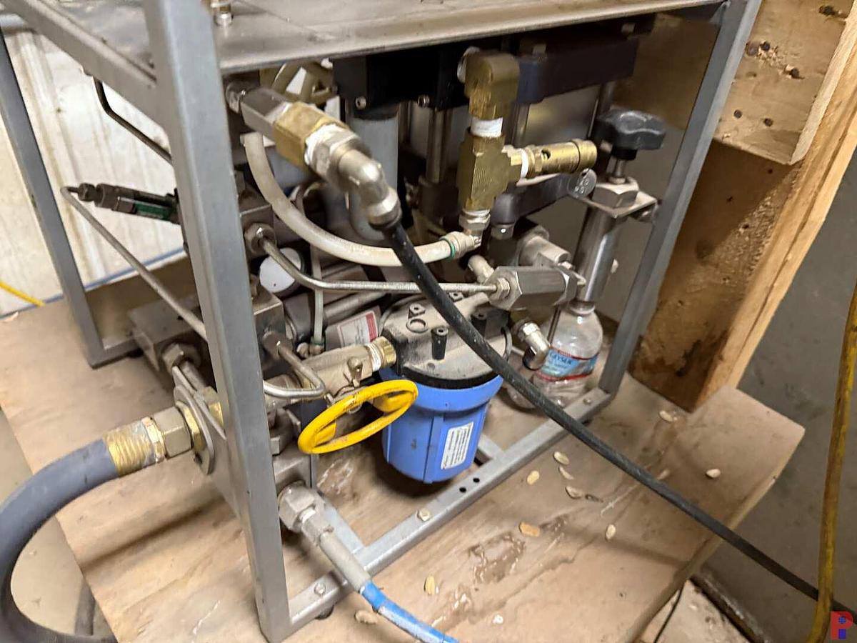 Used MAXPRO TECHNOLOGIES POWERCUBE 25K PSI HYDROSTATIC TEST UNIT TEST SYSTEM PACKAGE