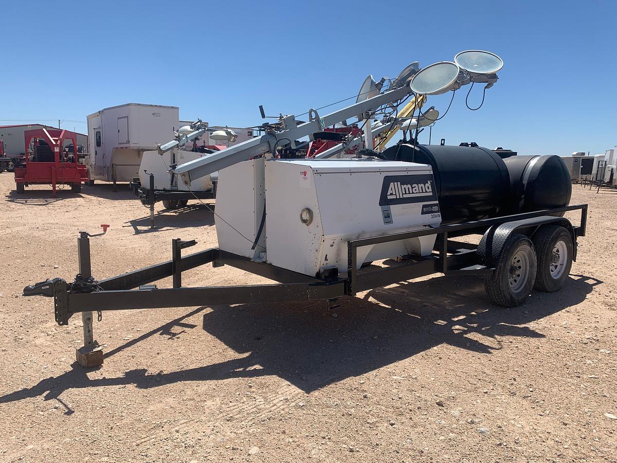 Used Allmand MAXI-LITE SHO-HD 25kW Light Tower Combo Trailer