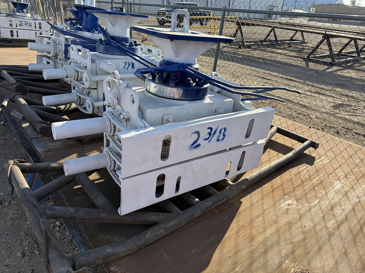 Used 6” REEDY 3M 2-3/8 DBL MANUAL BLOWOUT PREVENTER