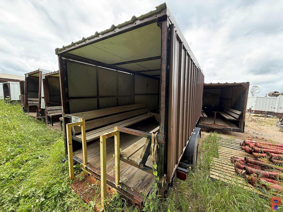 Used SHOP BUILT 16’ T/A BUMPER PULL COOL DOWN TRAILER