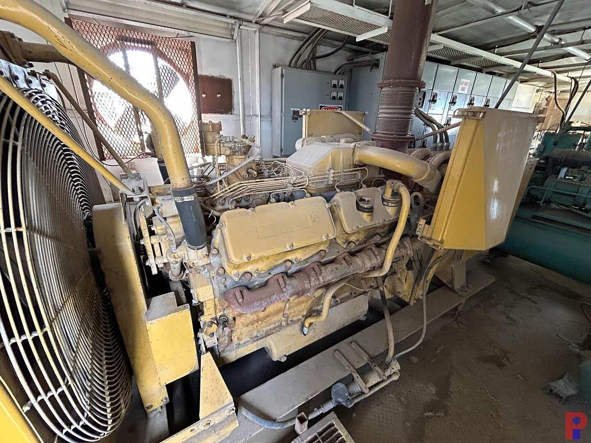 Used GENHOUSE W/ (2) 250 KW GENERATORS P/B CAT 3412 ENGINES