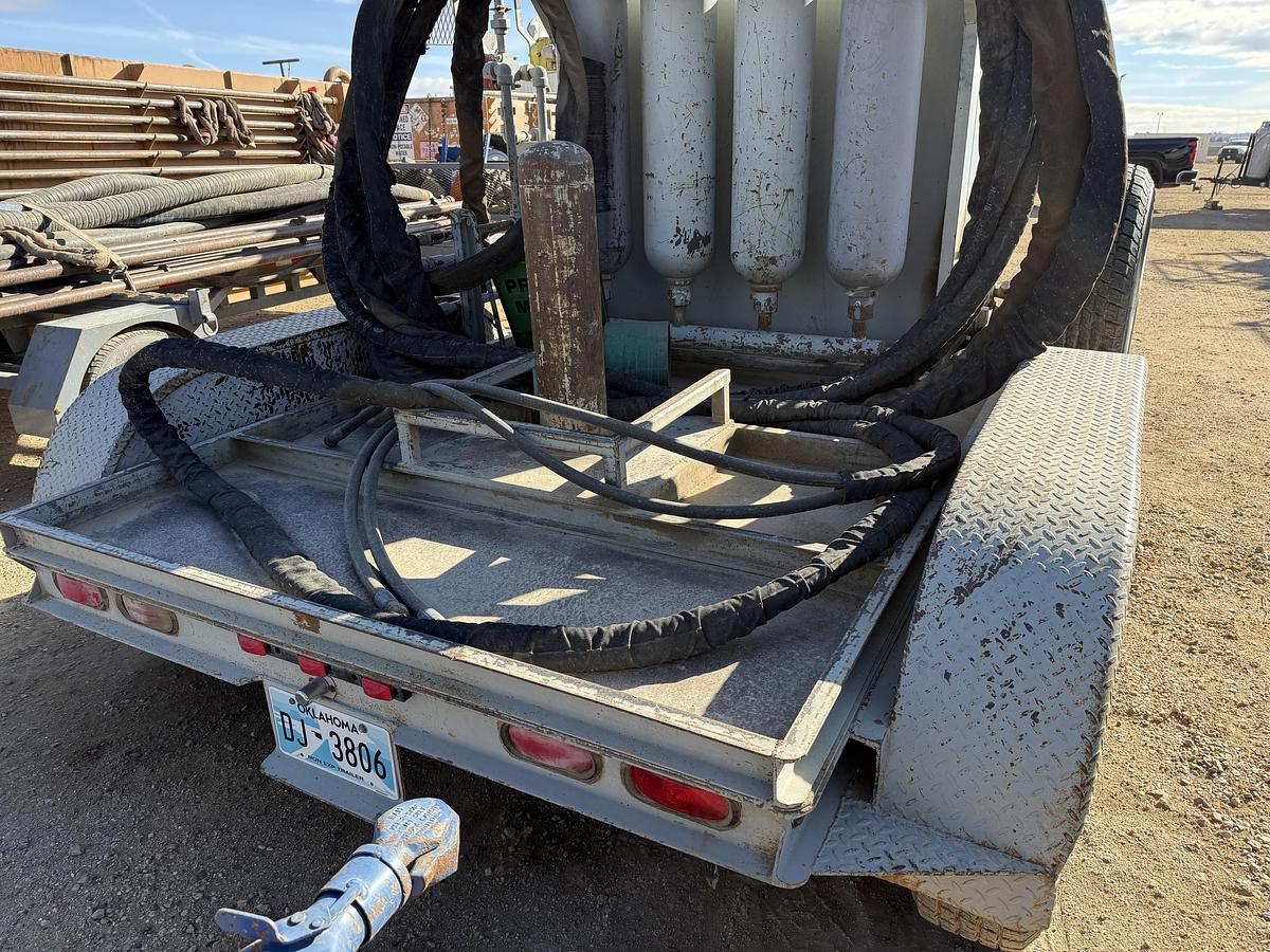 Used 10’ T/A 2-STATION BUMPER PULL ACCUMULATOR TRAILER