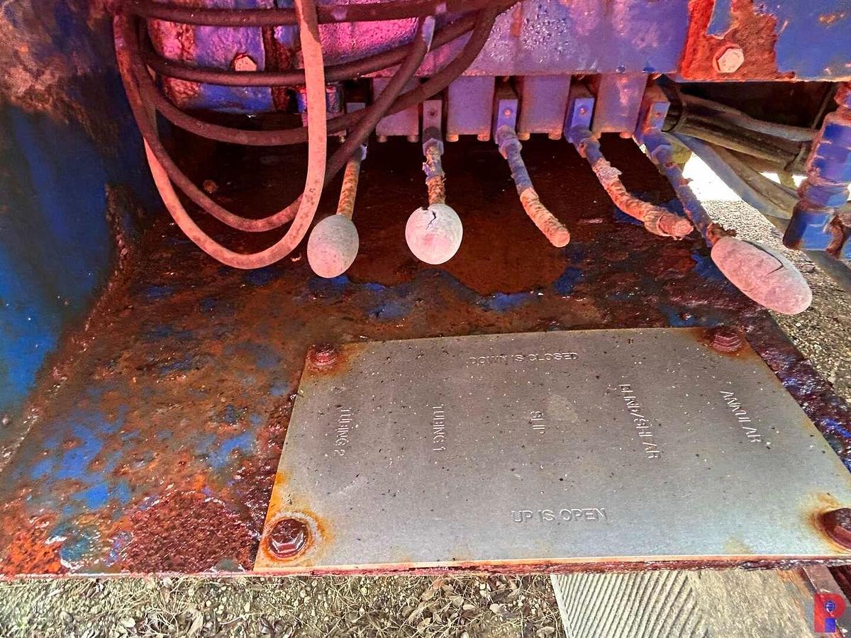 Used 1995 LEADER ENERGY COILED TUBING UNIT ON TRI AXLE TRAILER