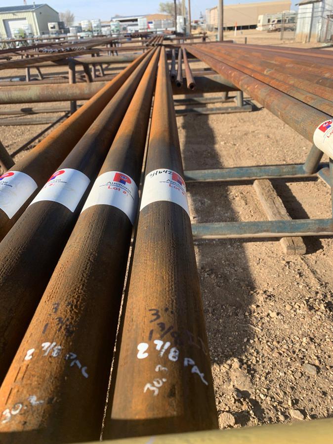 Used 3” OD x 1 3/8” ID x 30.3’ L w/ 2 7/8 PAC