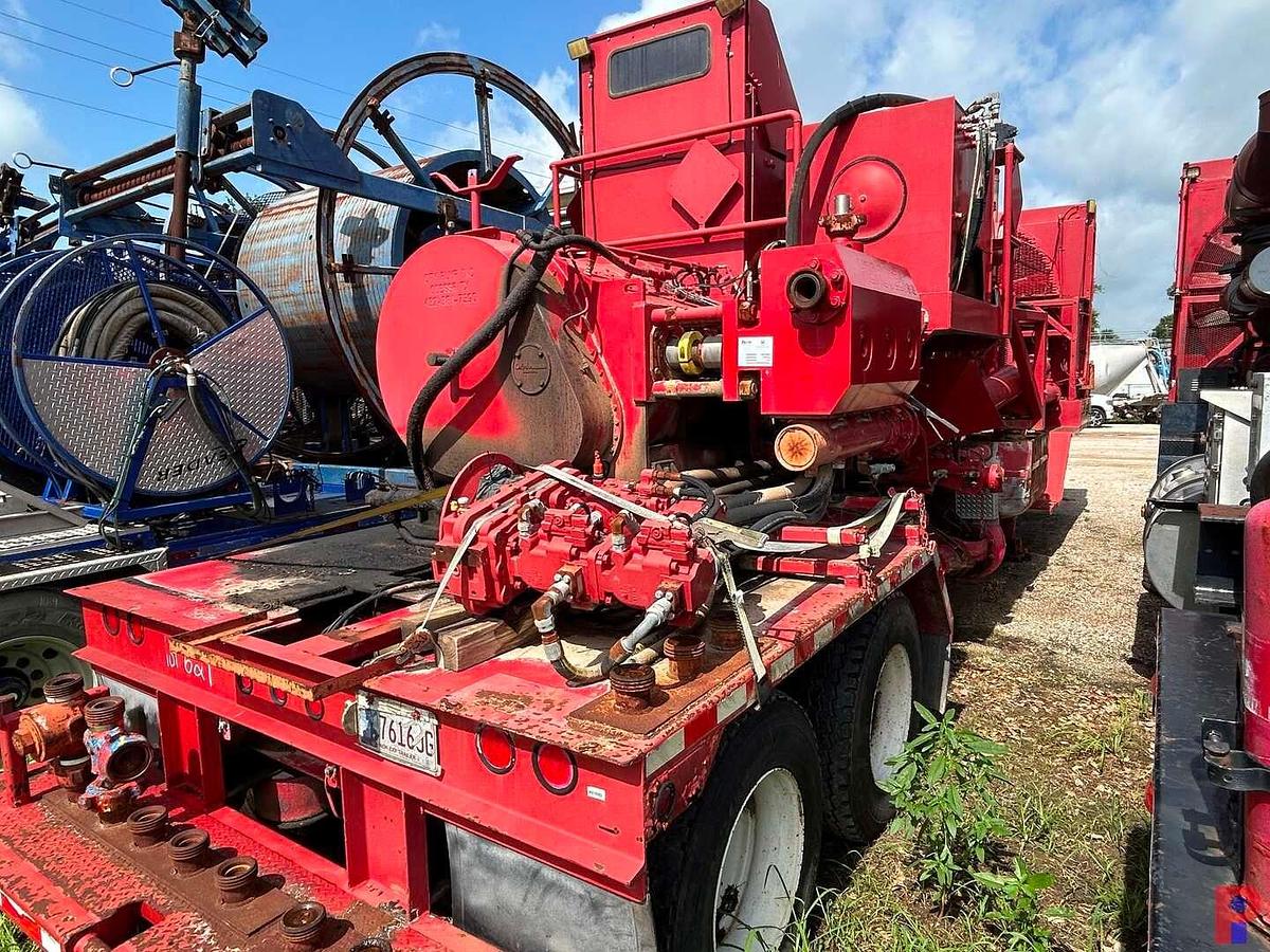 Used OFM 2000 TRIPLEX PUMP DOWN TRAILER P/B CUMMINS