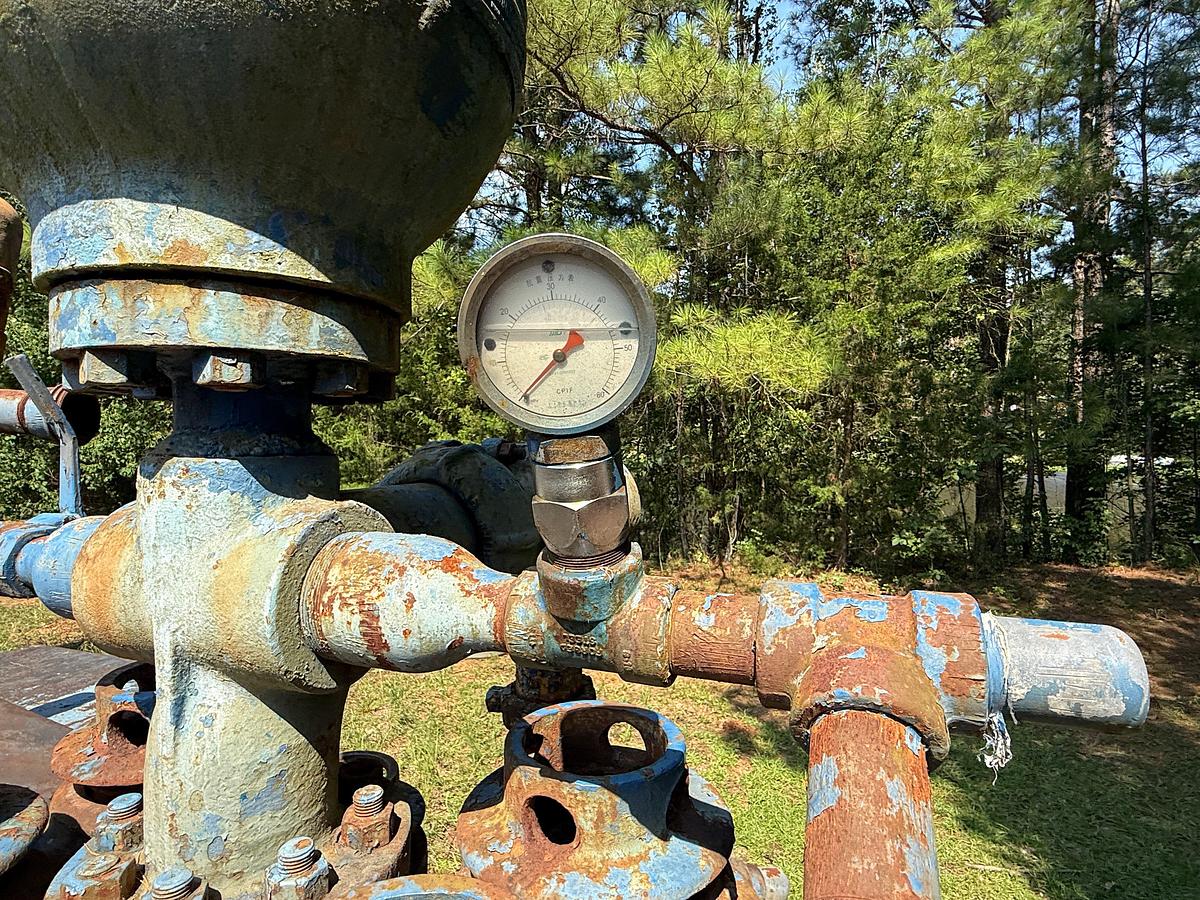 Used CONTINENTAL EMSCO C-375 DUPLEX MUD PUMP P/B CATERPILLAR 3408 DITA, SKIDDED
