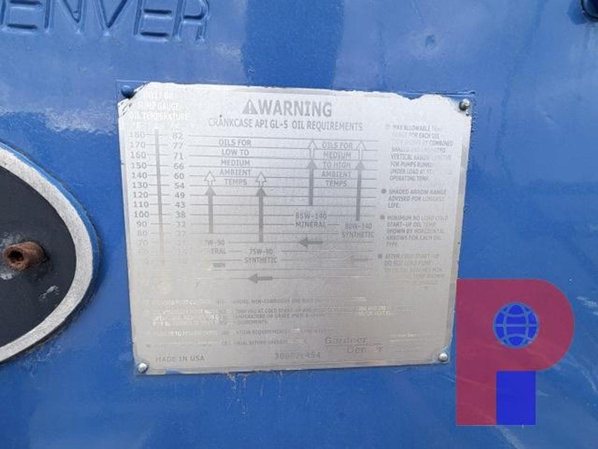 Used 2010 FRC 2250 HP Frac Pump Trailer W/ 2018 Gardner Denver 2250T Pump