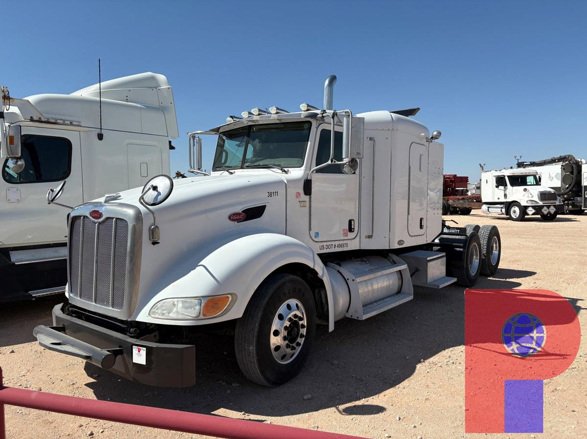 Used 2008 PETERBILT 386 T/A SLEEPER HAUL TRUCK