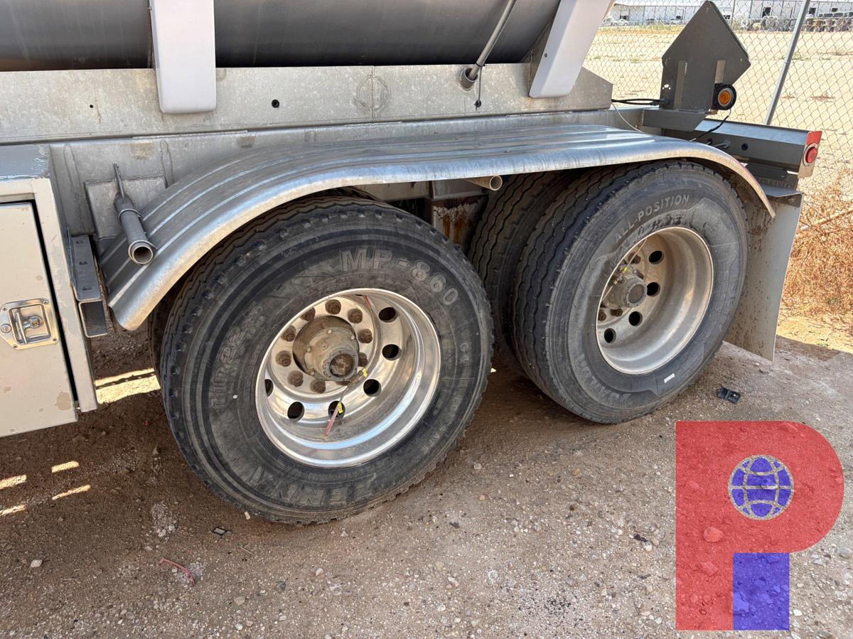 Used 2012 TANKCON  5,400 GALLON T/A CHEMICAL TRANSPORT TRAILER