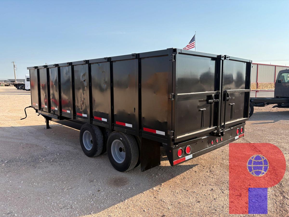 Used 2018 TEXAS PRIDE 20’ X 8’ T/A HYDRAULIC TILT BED GOOSENECK TRAILER