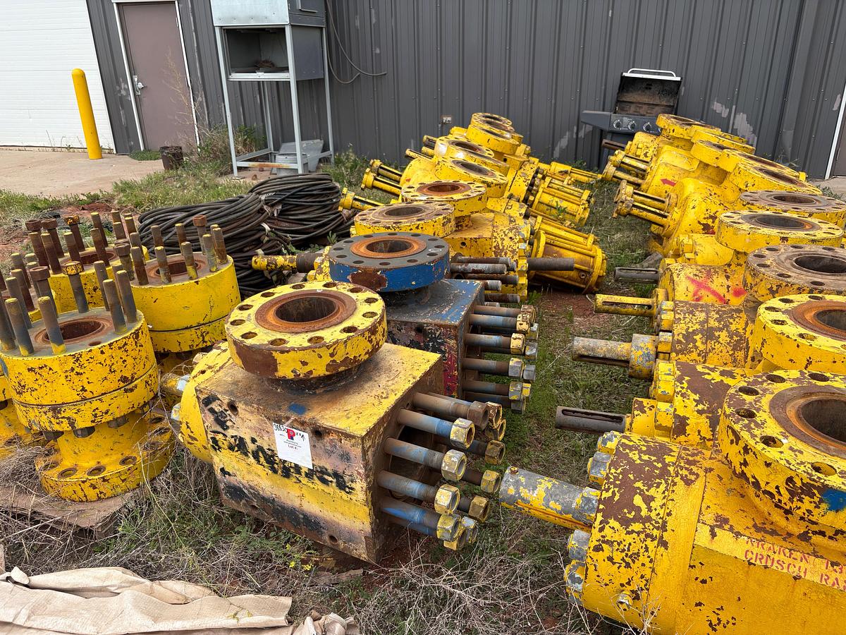 Used (11x$) 7-1/16” 10k frac valves