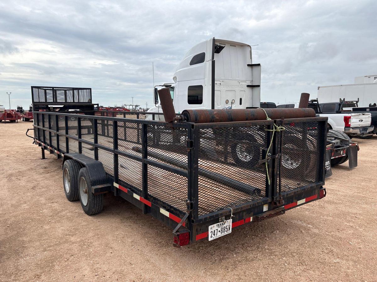 Used 2015 TEXAS PRIDE 30’ X 7’ T/A GOOSENECK TRAILER