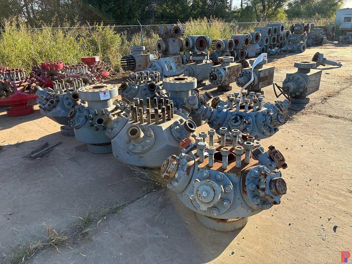 Used (7X$) (7) 7-1/16” 15K & 10K GOAT HEADS