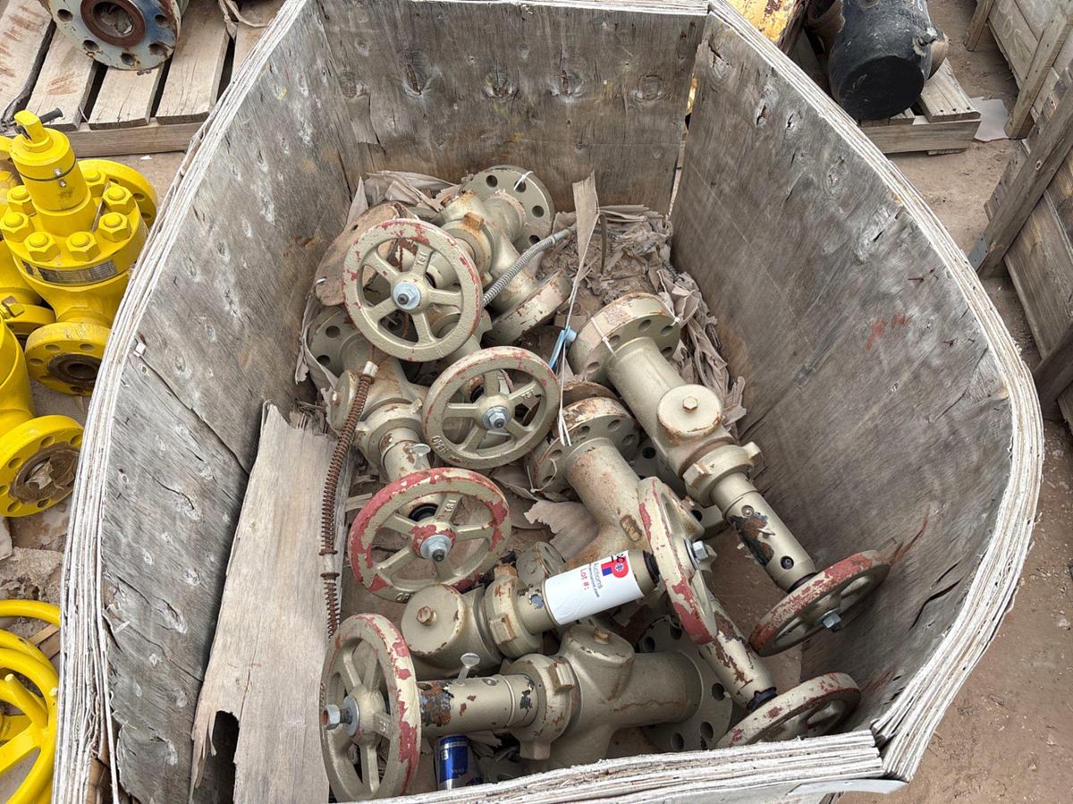 Used Crate of (7) 2-1/16” 5M choke valves