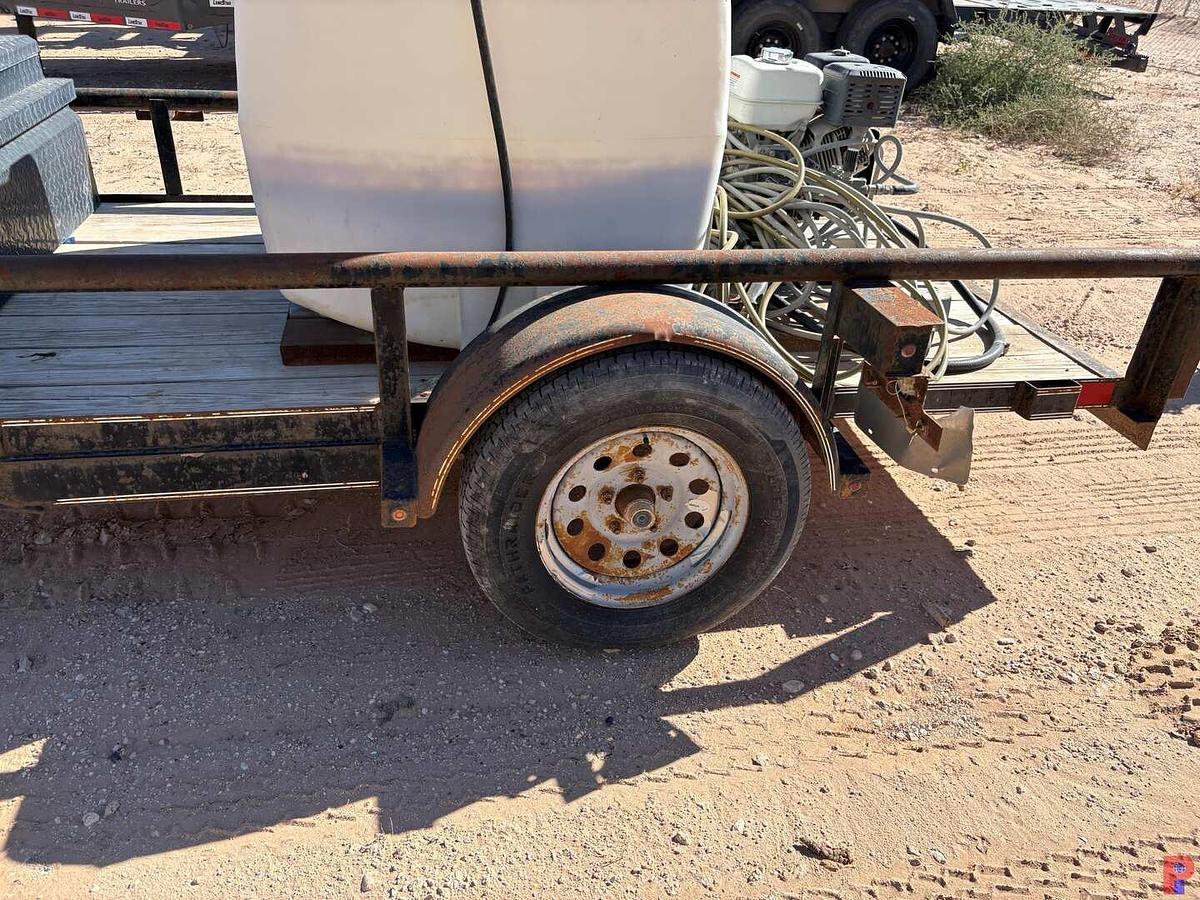 Used 2019 STAGECOACH TRAILERS 10’ X 5’ S/A BUMPER PULL PRESSURE WASHER TRAILER