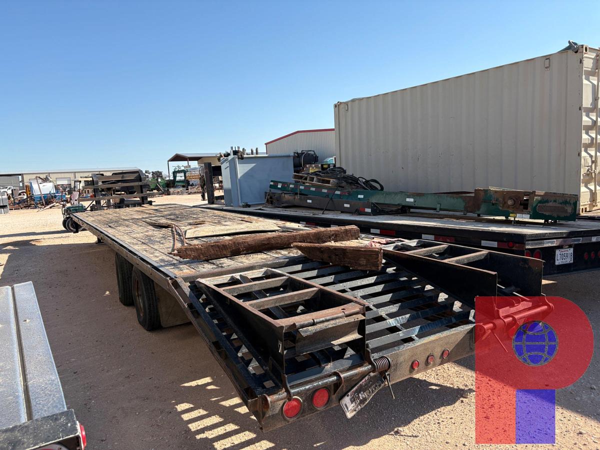Used 2012 BESTBILT  35’ X 101” T/A GOOSENECK TRAILER