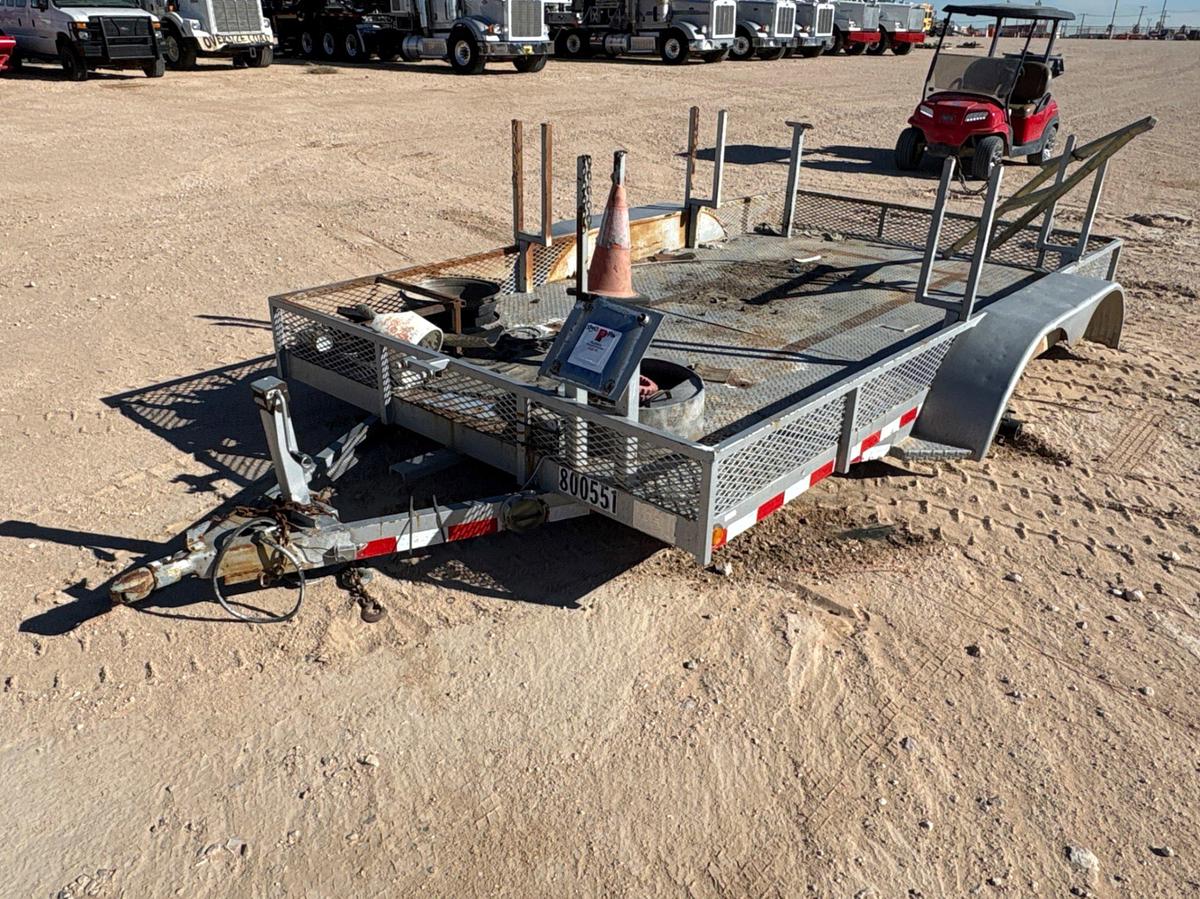 Used 2010 T/A BUMPER PULL UTILITY TRAILER