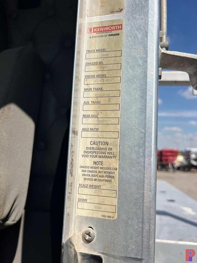 Used 2006 KENWORTH T800B TRI AXLE 1-1/2” COIL TUBING TRUCK