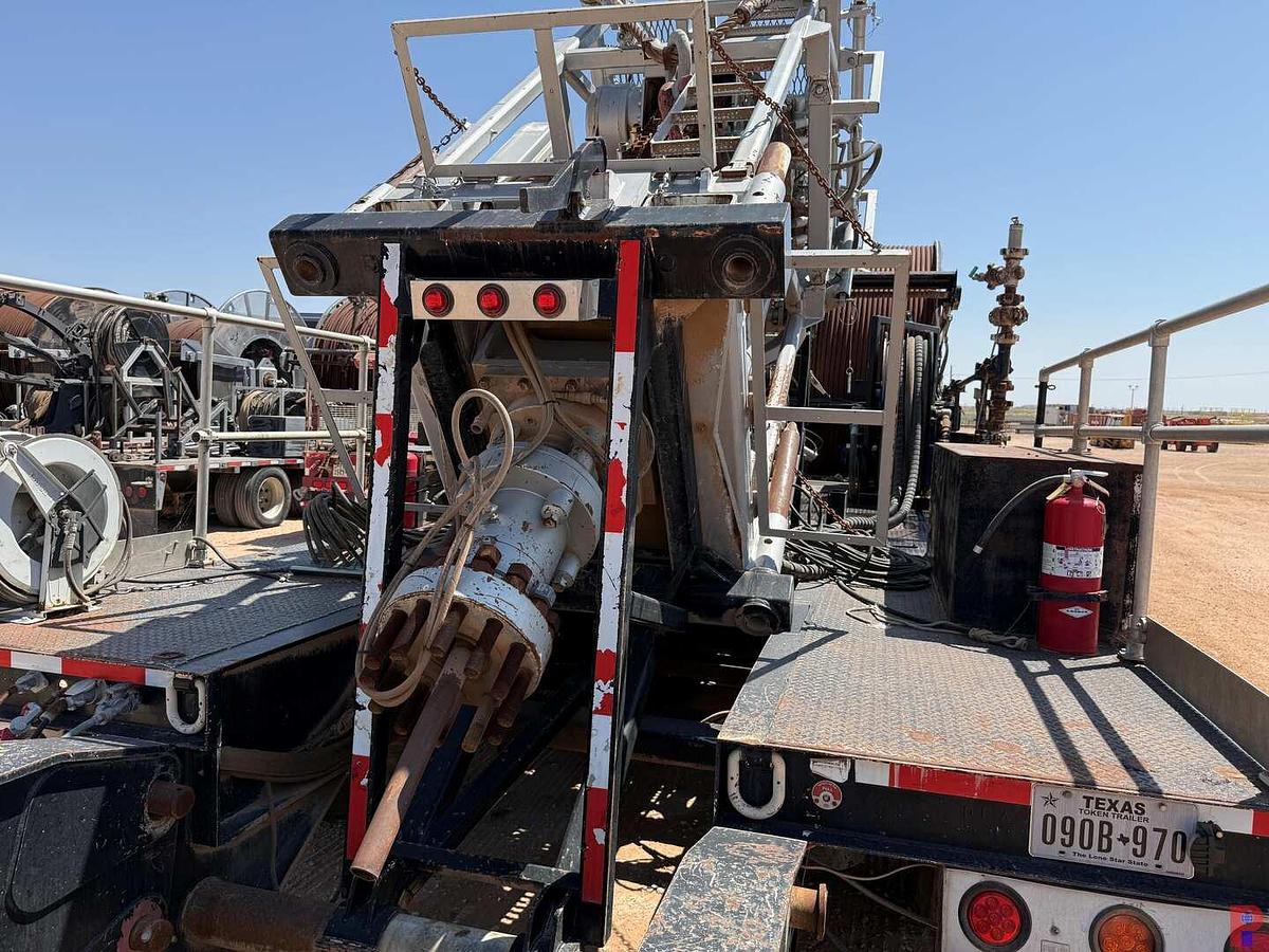 Used 2015 HYDRA RIG HR6100 15K 2-3/8" COIL TUBING TRAILER