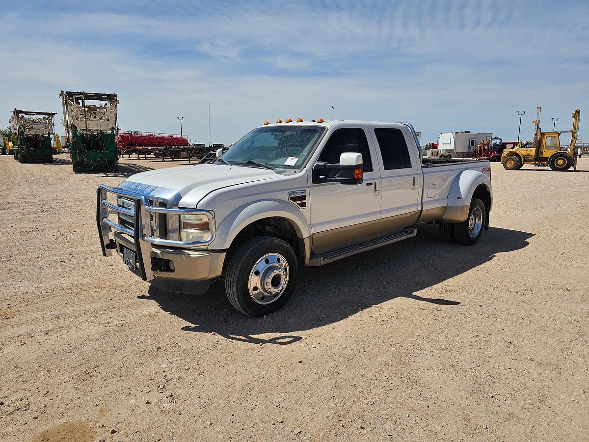 Used 2010 FORD F-450 SUPER DUTY KING RANCH CREW CAB PICKUP TRUCK