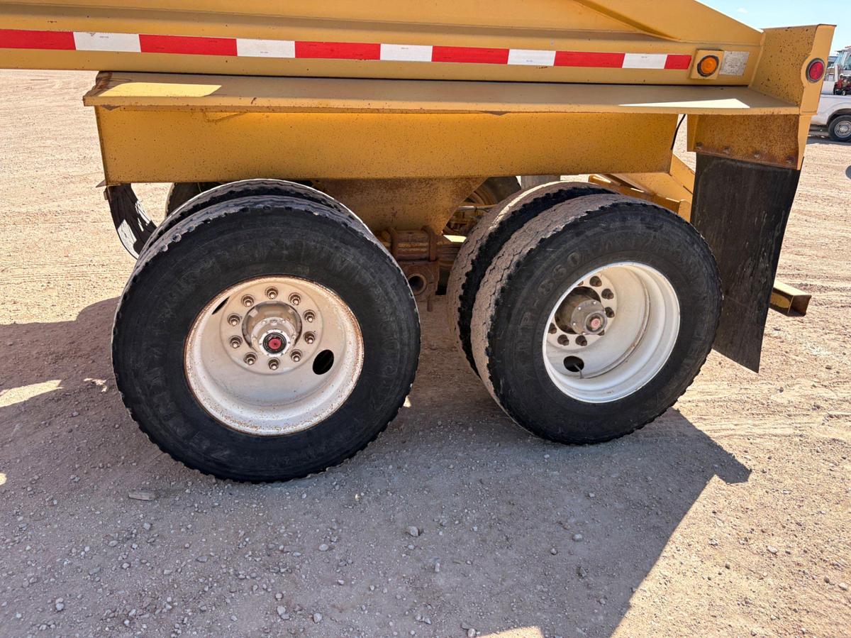 Used 1999 TRAIL KING TK54BDU-402 T/A BELLY DUMP TRAILER